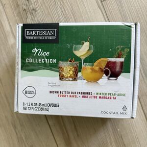 Bartesian Cocktail Variety Pack 4 Flavors Nice Collection Box Of 7